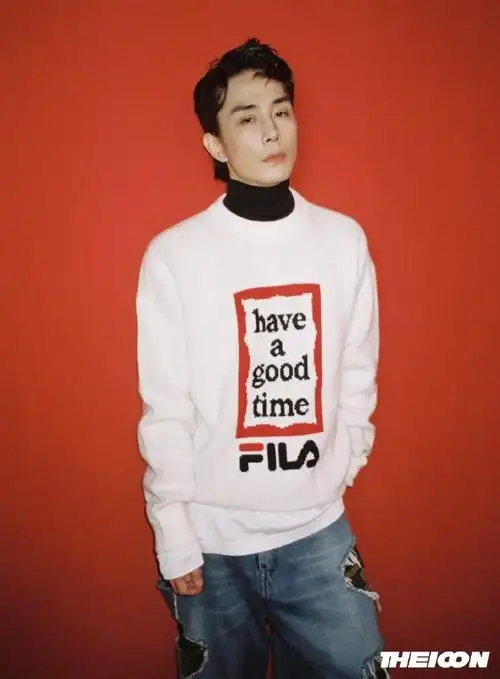 李承铉狼尾湿发大片##fila x have a good time