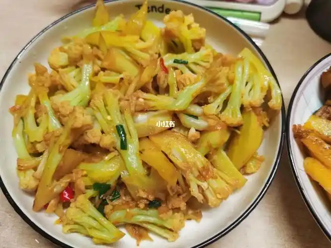 小炒花菜,好吃简单的一个小素菜