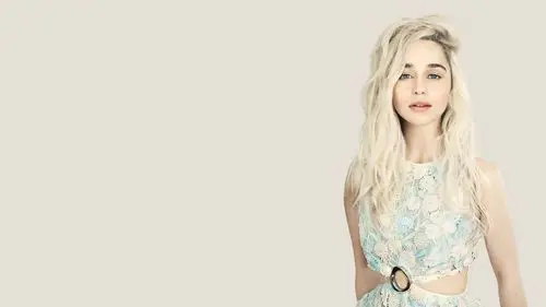 艾米莉亚·克拉克,最受欢迎的明星,女演员,布鲁内特(水平),图片,壁纸