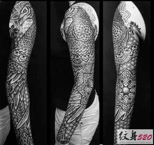 超赞的暗黑系花臂纹身第3页