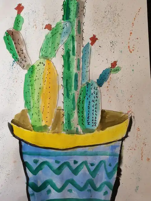 小学生画画作品 - 肥p在广州 - 图虫