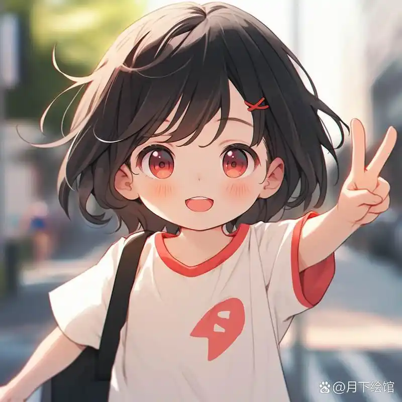 情侣头像展|比耶手势让你秒变时尚达人7015