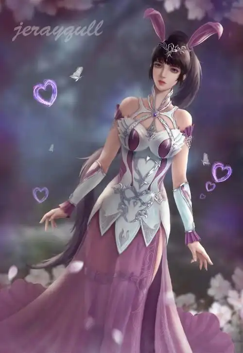 我们可以看到,图中的小舞是五年后的模型,看着很是清纯乖巧,而且手