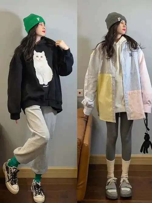 建议:冬天穿卫衣,与这"两件"内搭叠穿更时尚,还保暖,有层次