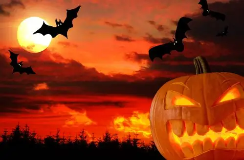 搞怪南瓜万圣节图片 - 第1张