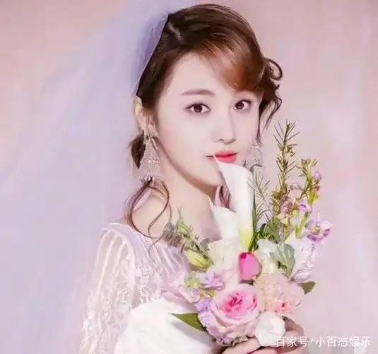 郑爽婚纱照,这样状态的郑爽太美了