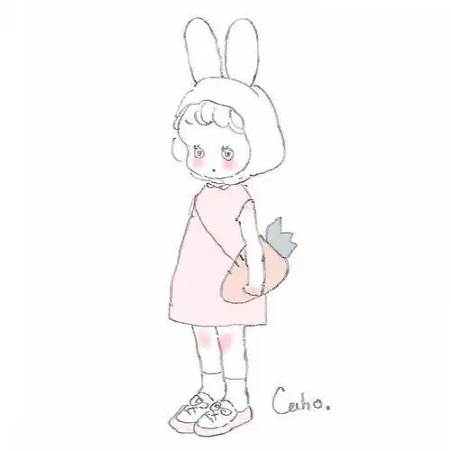 少女心插画小图案简笔画