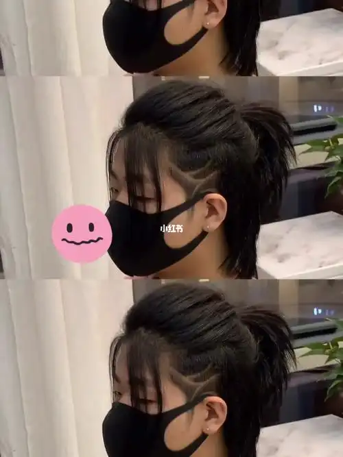 发型绝不会与大街上的狼尾头撞头～～关于卷发剪狼尾时选择烫头的宝宝