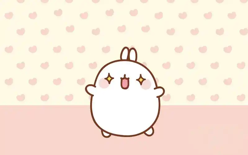 可爱molang兔,高清壁纸图片,卡通明星-回车桌面
