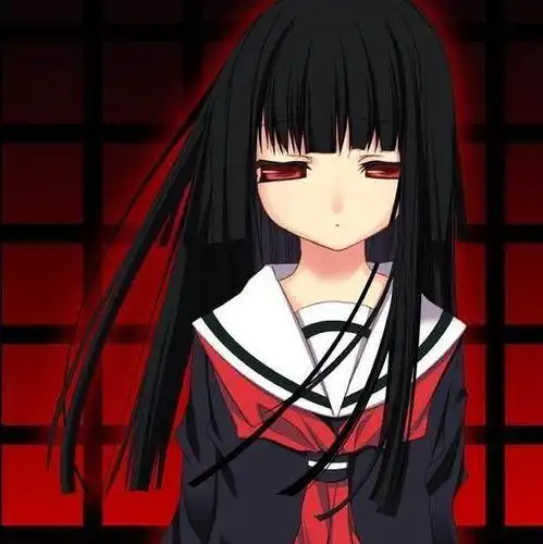 阎魔爱唯美高清头像 地狱少女阎魔爱头像高清_布阁拉