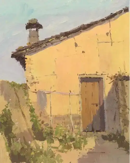 色彩风景写生作品_水粉风景 - 51美术高考网