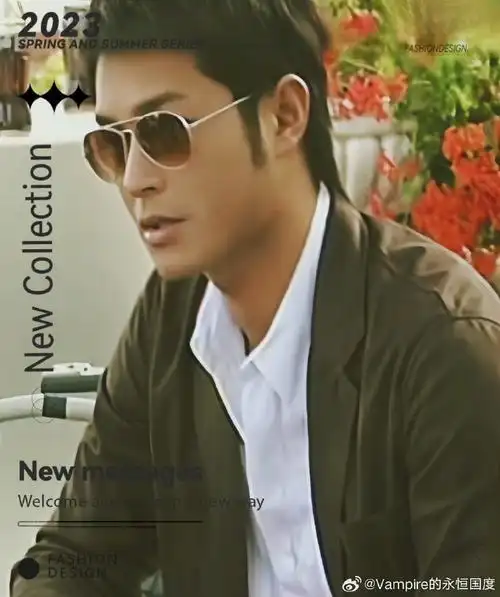 年代久了一点的图片就有点糊糊的喔～～#古天乐#可难掩帅气呢