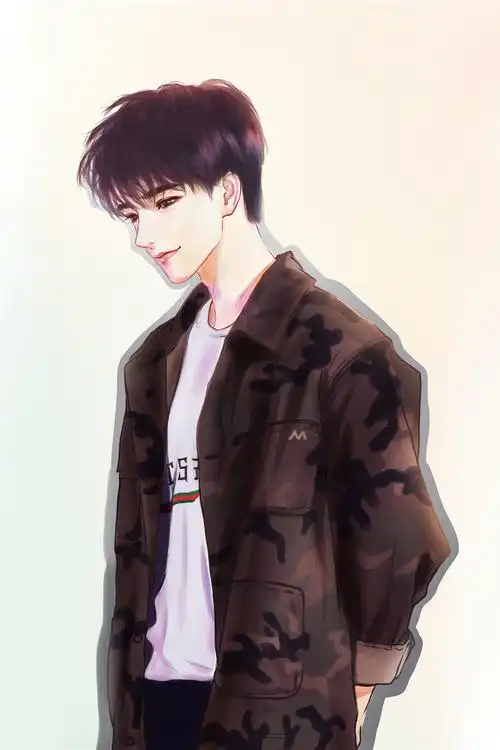 杨洋q版手绘 我喜欢的样子你都有