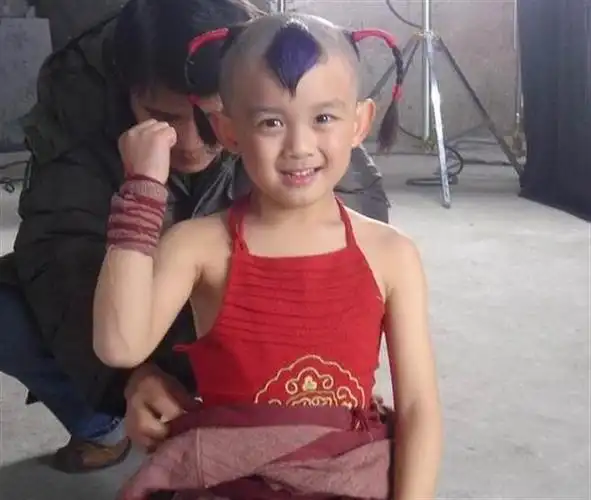 童星出身的吴磊,模样十分可爱.(图/娱悦)