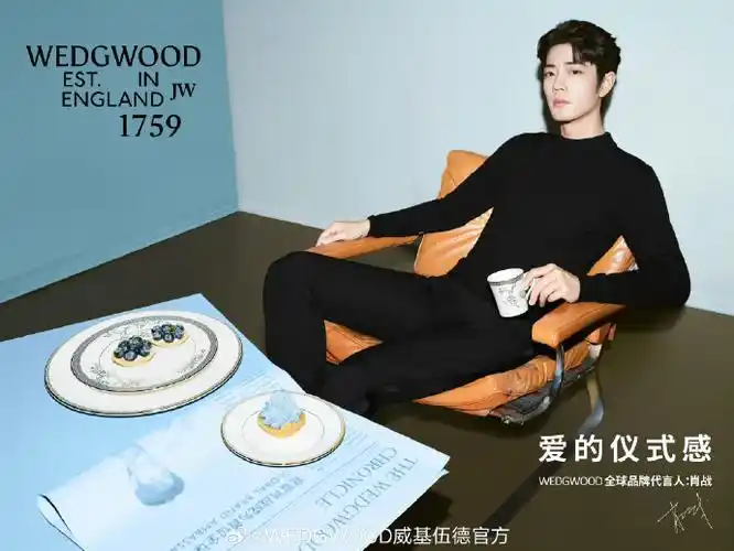 肖战超话小飞侠来也～#肖战wedgwood全球品牌代言人#@wedgwood威基