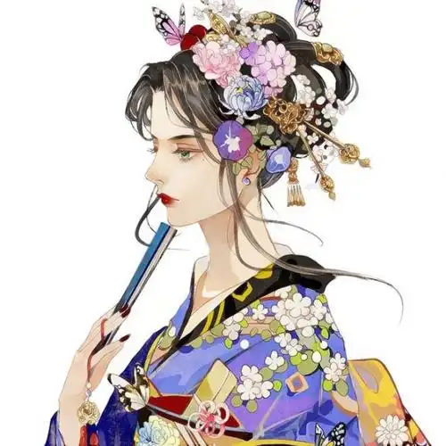 微信古风动漫头像女 唯美的女生微信古风卡通头像高清图片(9张)_女生