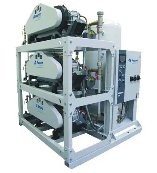 15匹马力(hp)组合涡旋医疗空压机