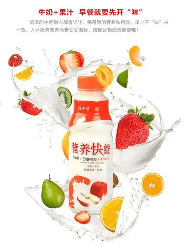 营养快线原味含乳饮料500g15瓶