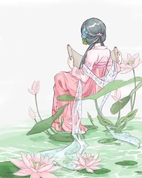 古风 二次元 图源pixiv