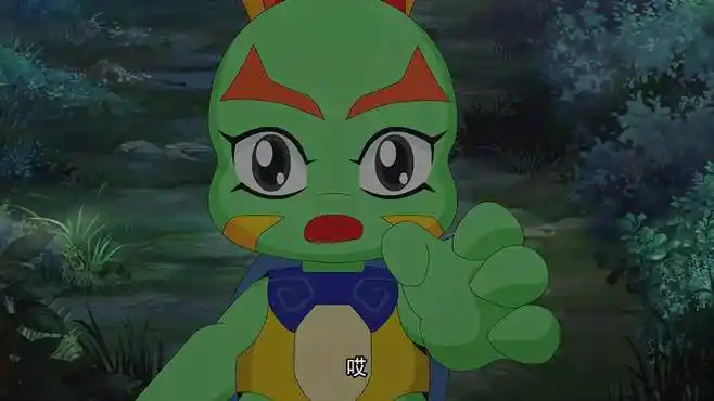 晶码战士:吉修来森林找食物,怎料闻到烤鱼的味道,吉修被吸引-母婴亲子