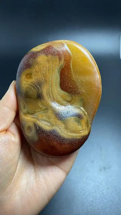 马达加斯加天然冰彩玛瑙原石奇石