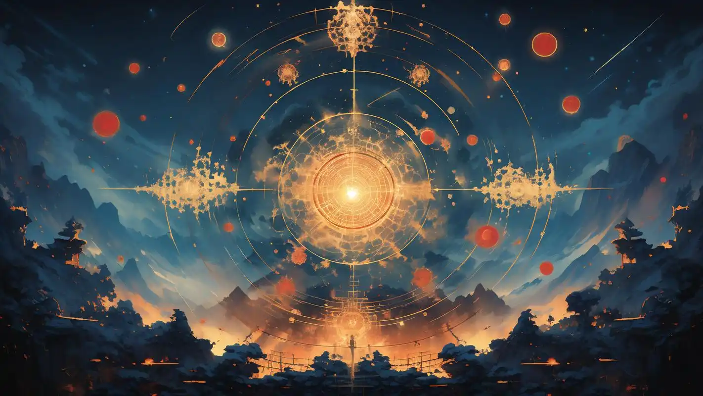 78八卦图与星空的绝美融合壁纸90