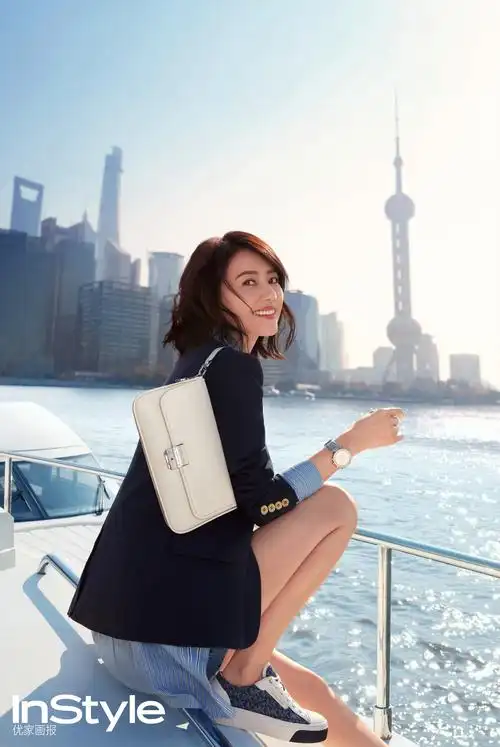 上海春日限定跟着高圆圆轧马路