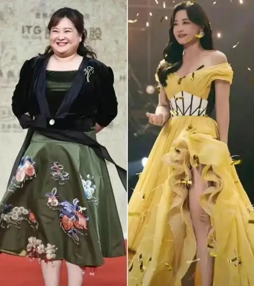 贾玲瘦身百斤后逆袭成女神颜值惊艳全场