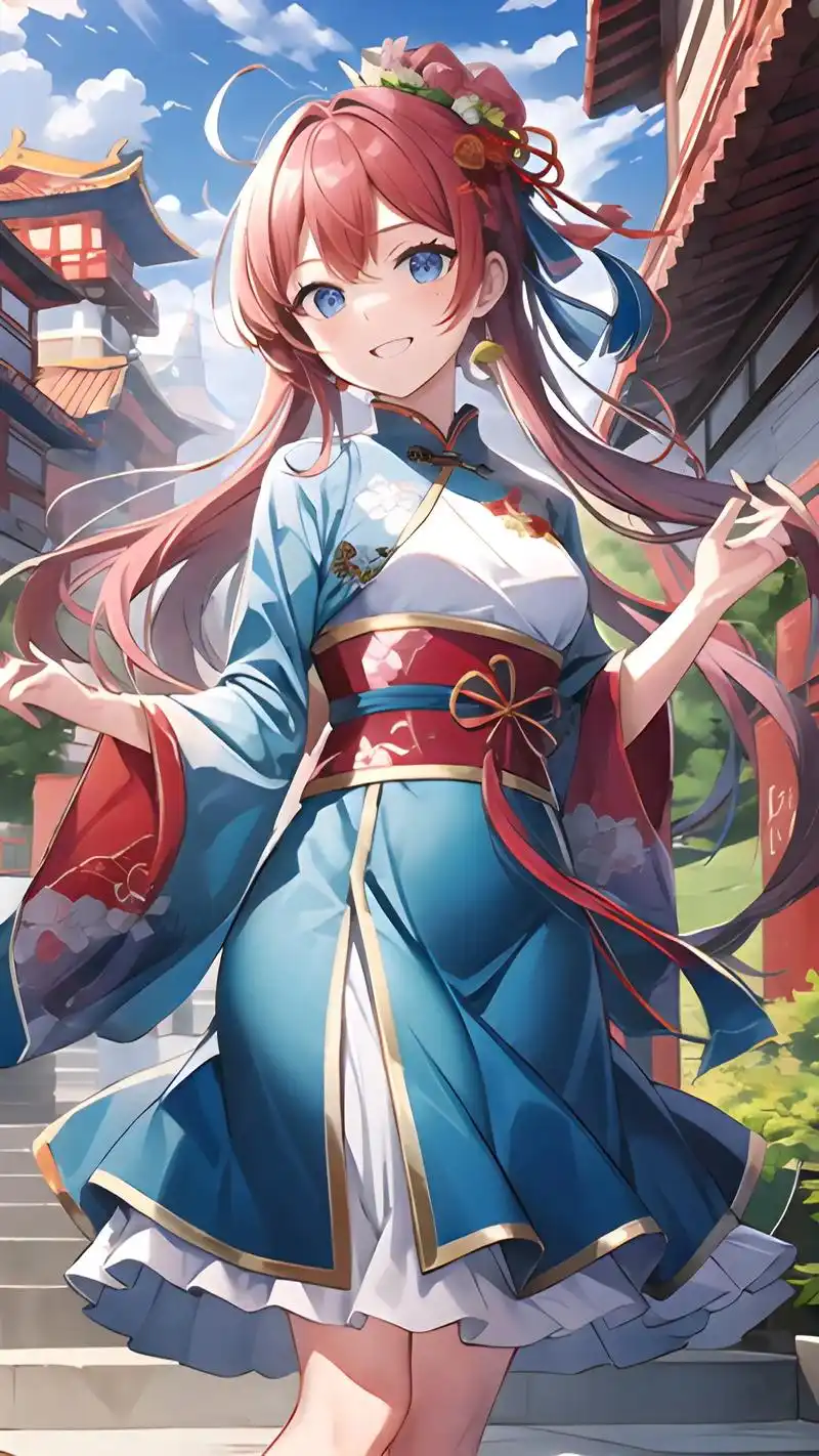 古风古韵:汉服带你领略中国传统文化之美.#二次元 #国风古韵 - 抖音