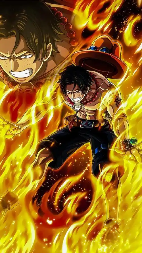 海贼王的火拳艾斯