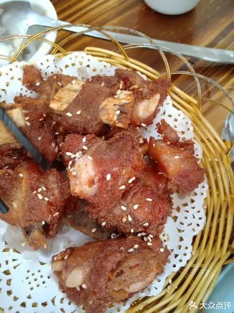 炸牛排图片