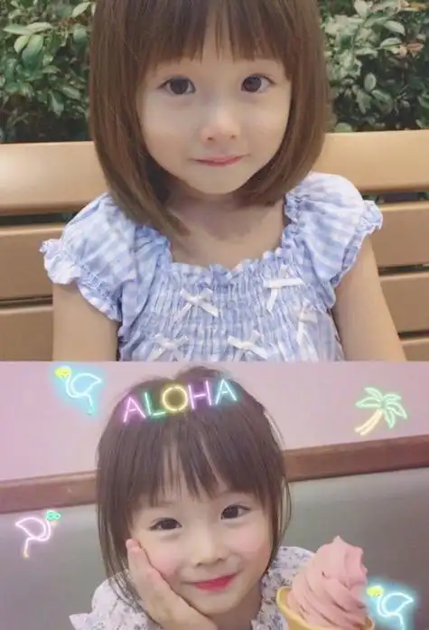 可爱发型 >> 女宝宝头发怎么剪凸显出乖巧度 漂亮好看的小女孩中短