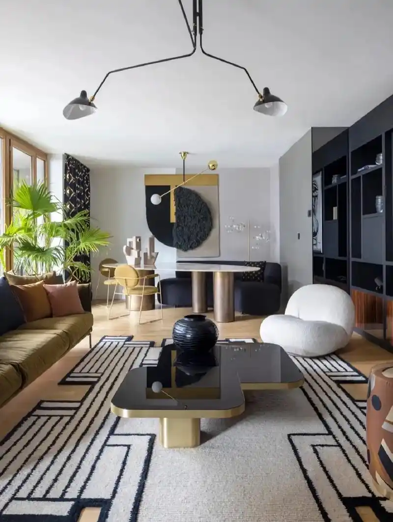 非凡的色彩家居.国外室内设计案例分享  claude car - 抖音