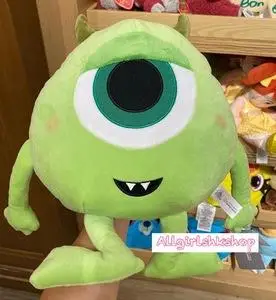 香港迪士尼限定毛怪大眼仔怪兽公司怪兽大学毛绒公仔32cm