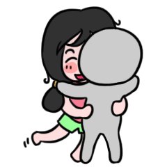 微信表情废柴姑娘