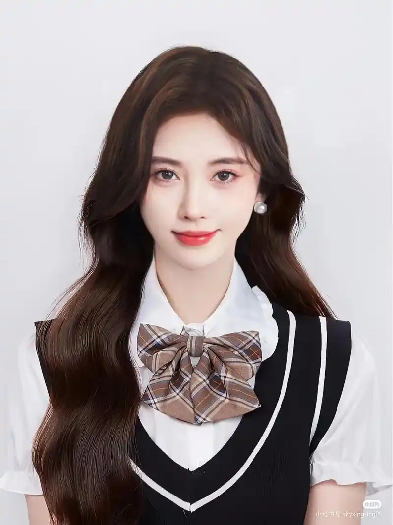 小鞠证件照#鞠婧祎 #神仙颜值 - 抖音