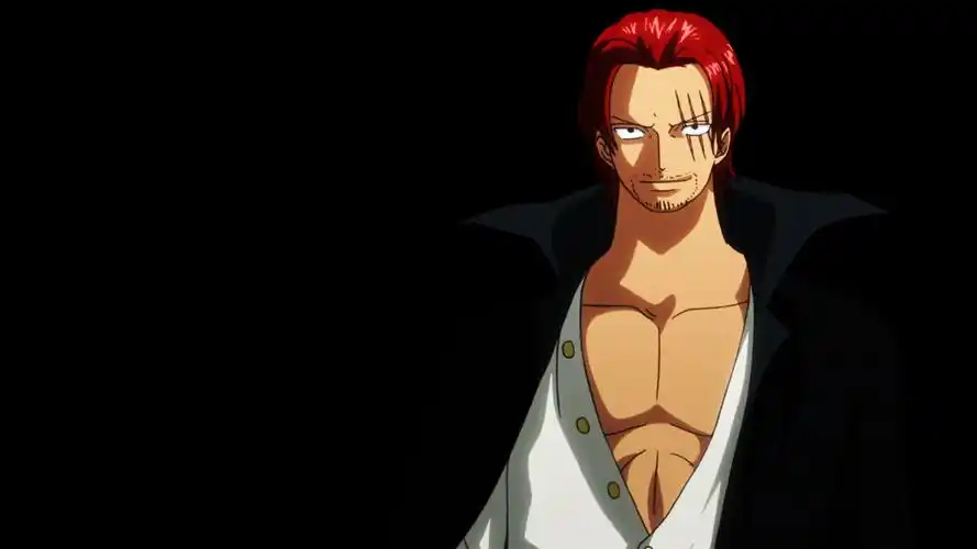 求类似于下图的海贼王桌面,背景黑色然后有个人物,最好是1366x768的.