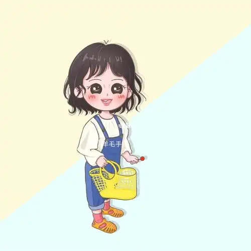 照片转手绘治愈系笑容