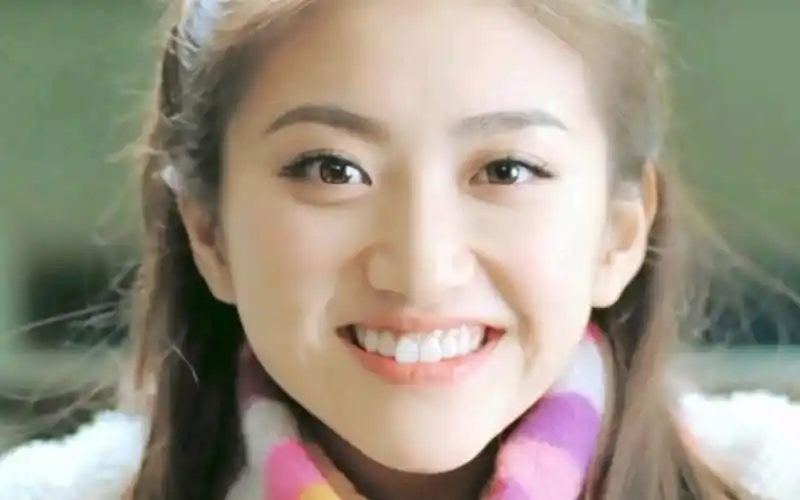 没想到景甜以前也是个甜妹啊