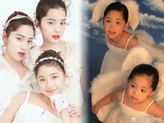 欧阳家里三姐妹,五官相似……|三姐妹|欧阳娜娜|谢娜_新浪新闻