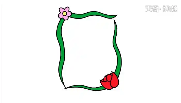 小清新边框花纹简笔画小清新边框花纹简笔画怎么画