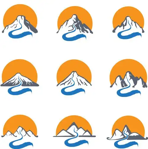 时尚个性logo图标矢量素材