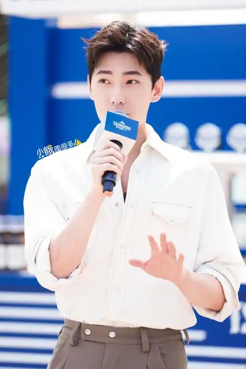 杨洋白衬衫造型生图