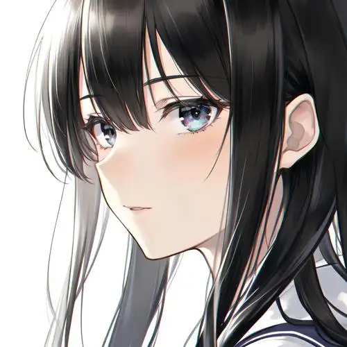 这组二次元女生头像,高冷范儿十足94!