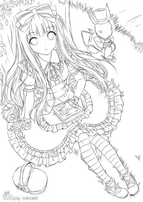 动漫线稿吧的精品贴_动漫线稿吧_百度贴吧