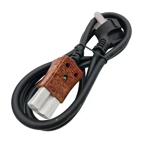 电饭锅电源线多星锅平口平头电锅线品字三孔纯铜大功率连接线