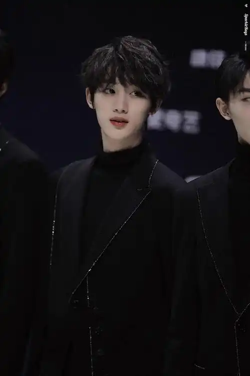 谁给我一个丁程鑫穿黑西装那个图呗