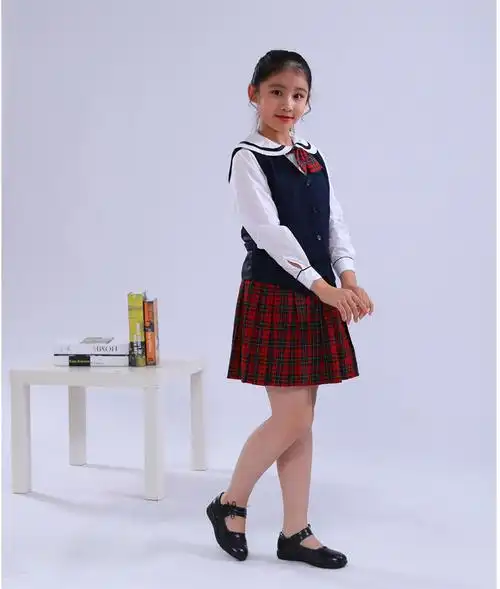 深圳校服小学深圳校服小学生统一校服通用礼服套装通用夏季秋季冬欧美