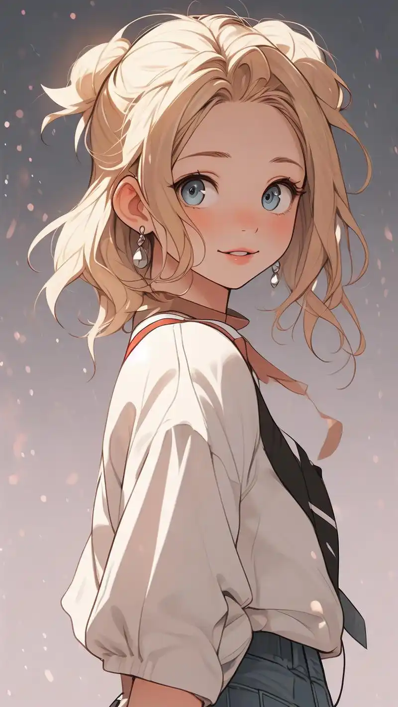 可爱女孩卡通图片🌸太可爱了吧!