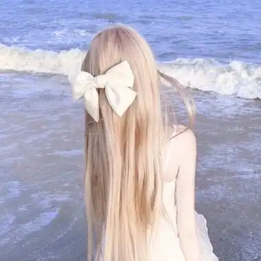 温柔白色系女头-女生头像 - 壁纸之家